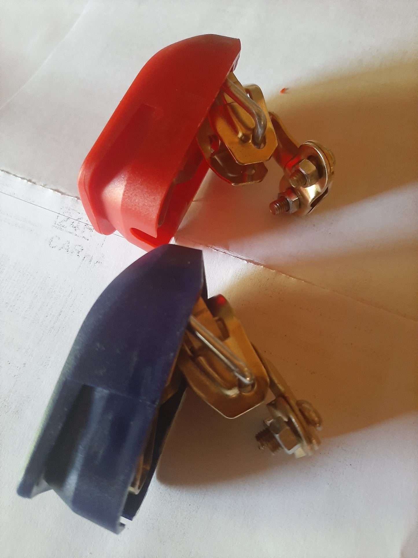 Paire cosses rapides batterie