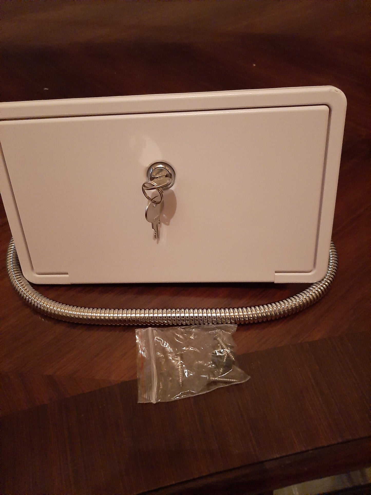 Coffret douche c 1 robinet blanc