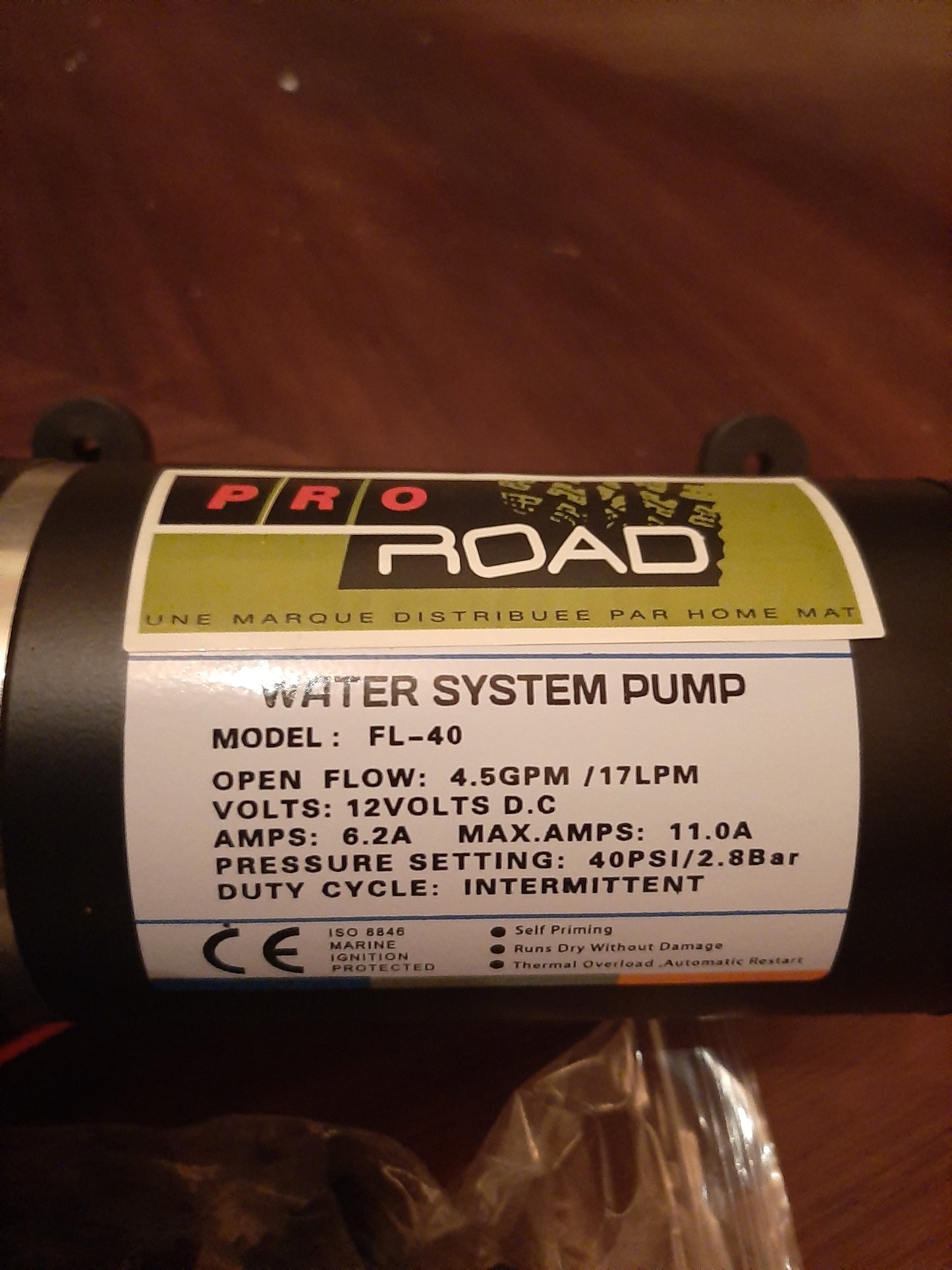 Pompe auto-amorcante vv 17l/M