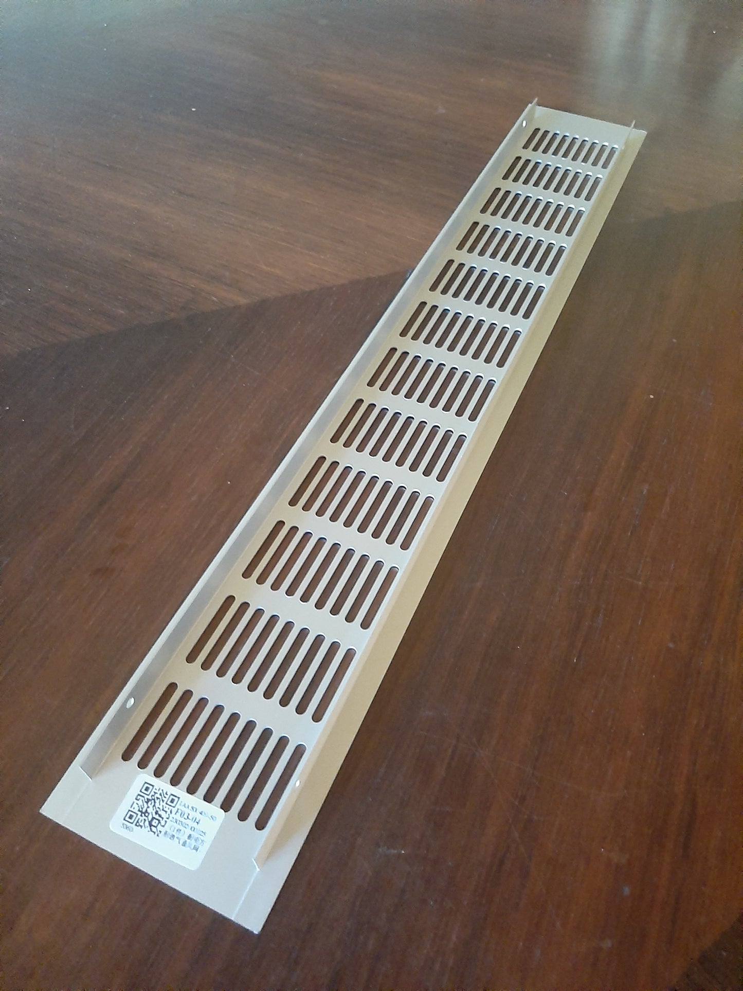 Grille aération inox