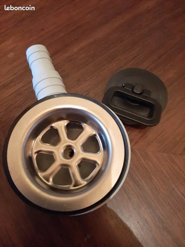 Evier 30cm de diametre avec bonde