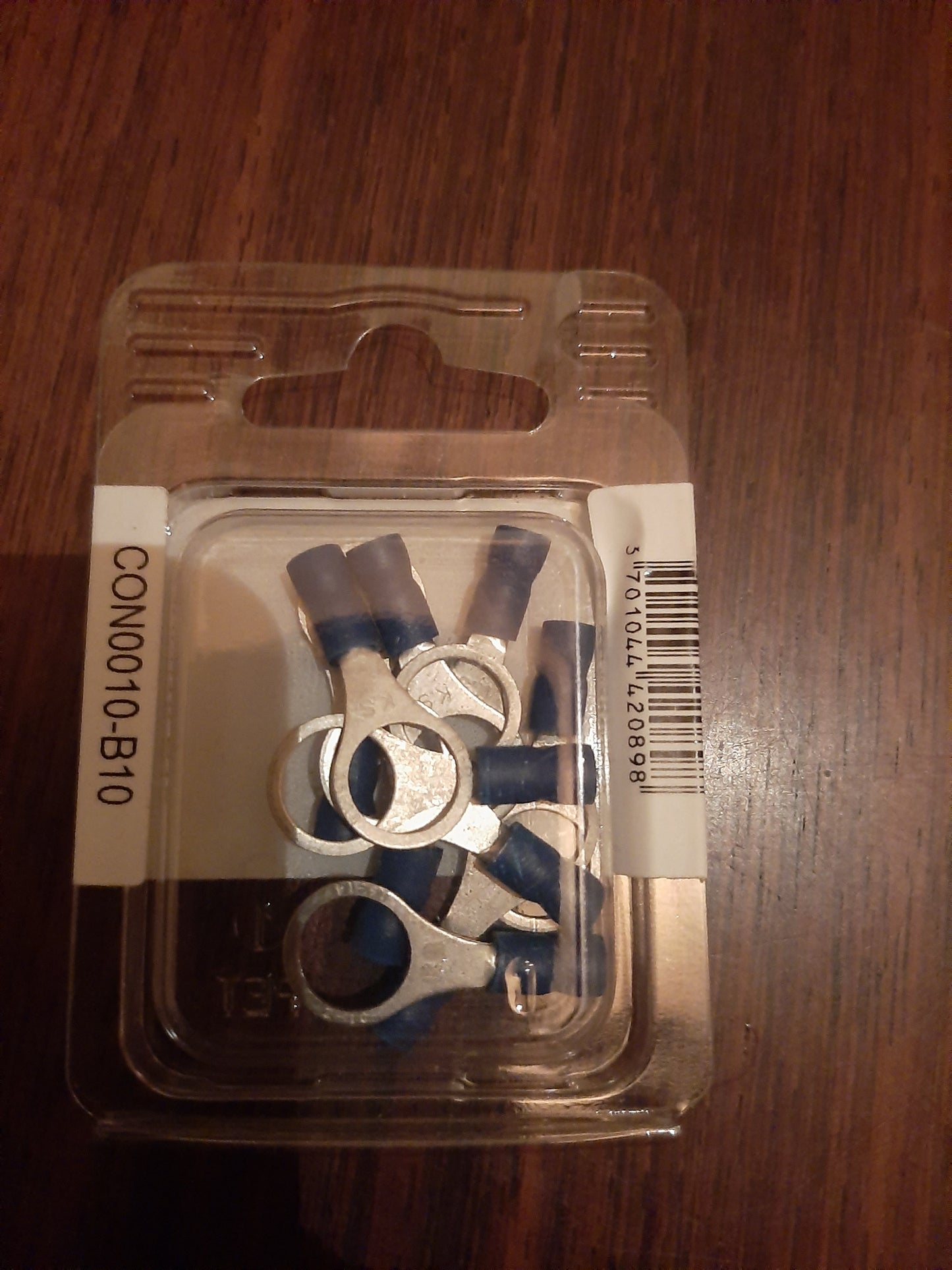 Paire de cosses à oeil diam 10mm pour cable 1.5 à 2.5mm2