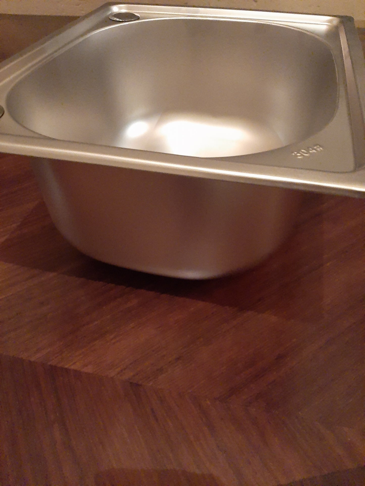 Évier rectangulaire 37x31cm nu