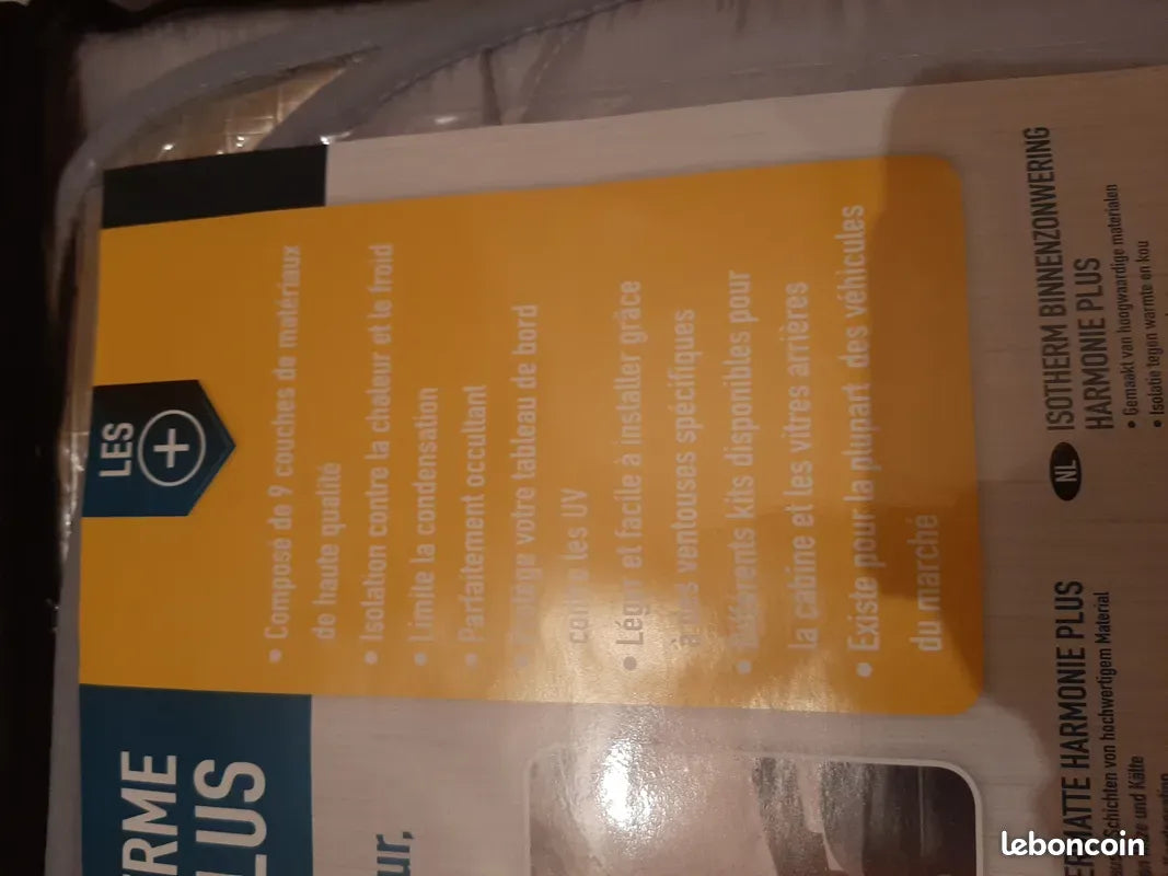 Isolant pare brise et fenêtres avant