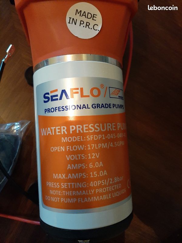 Pompe auto-amorcante v 12l/M