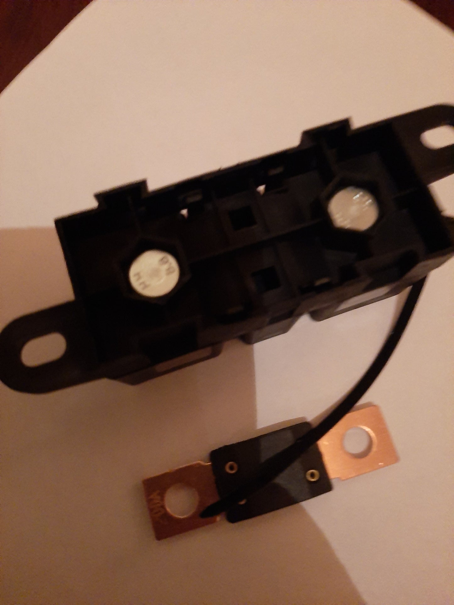 Porte fusible avec fusible cuivre 200A