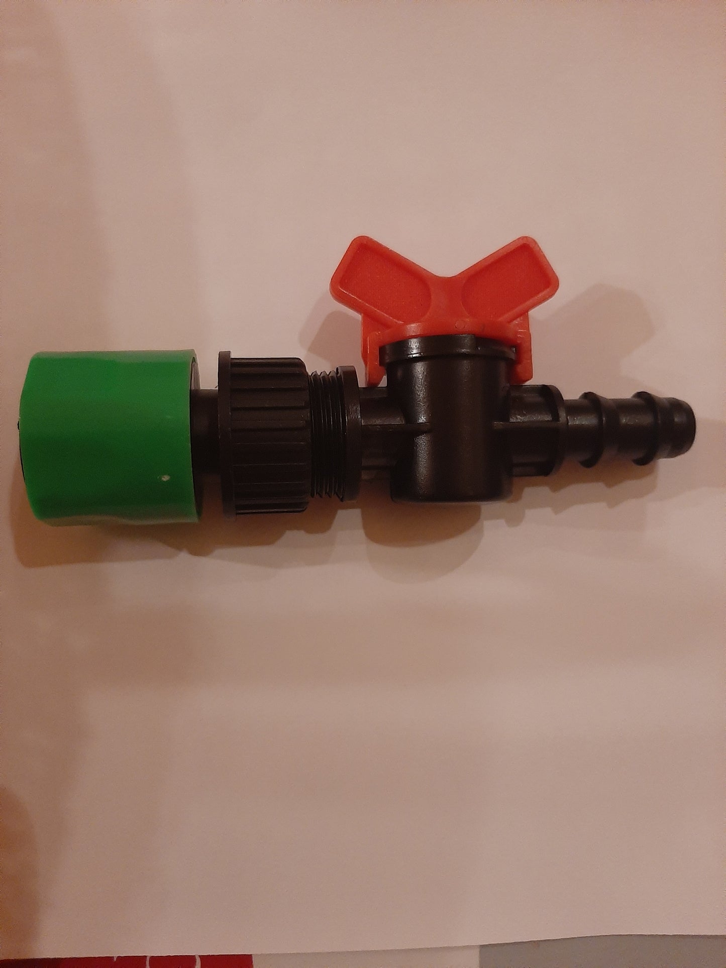 Vanne vidange 16mm + embout type gardena