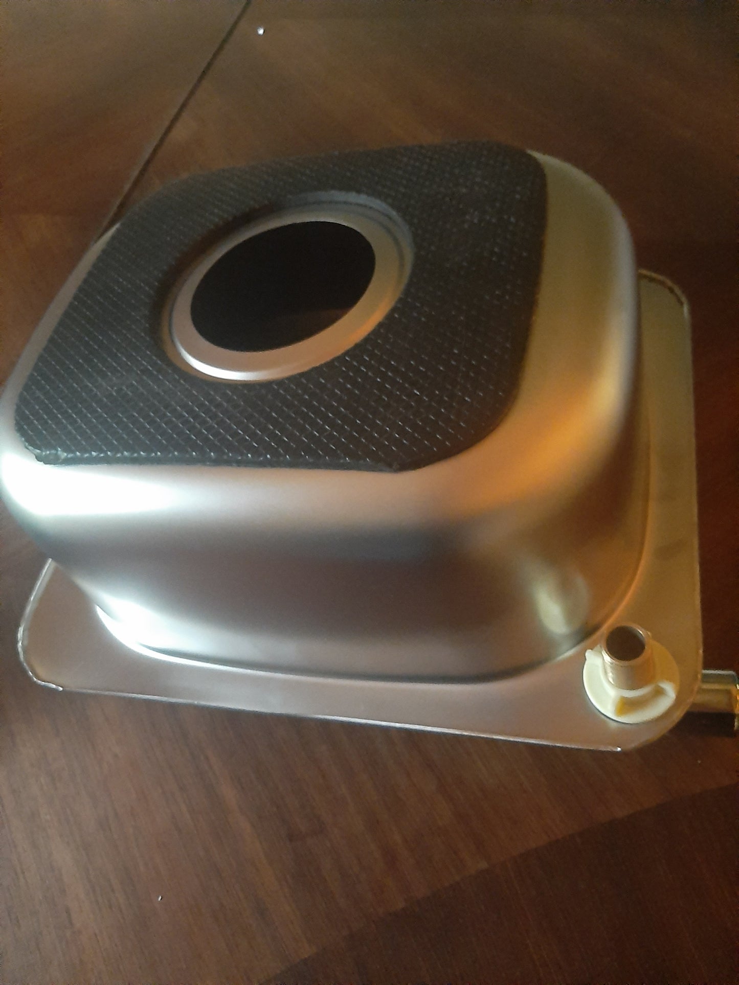 Evier inox 37 x 31 cm bonde