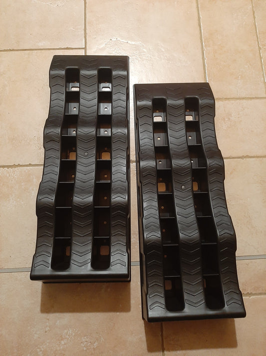 Paire de cales pour camping car, fourgon, voiture...