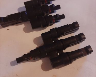 Paire de connecteurs en T 3 voies