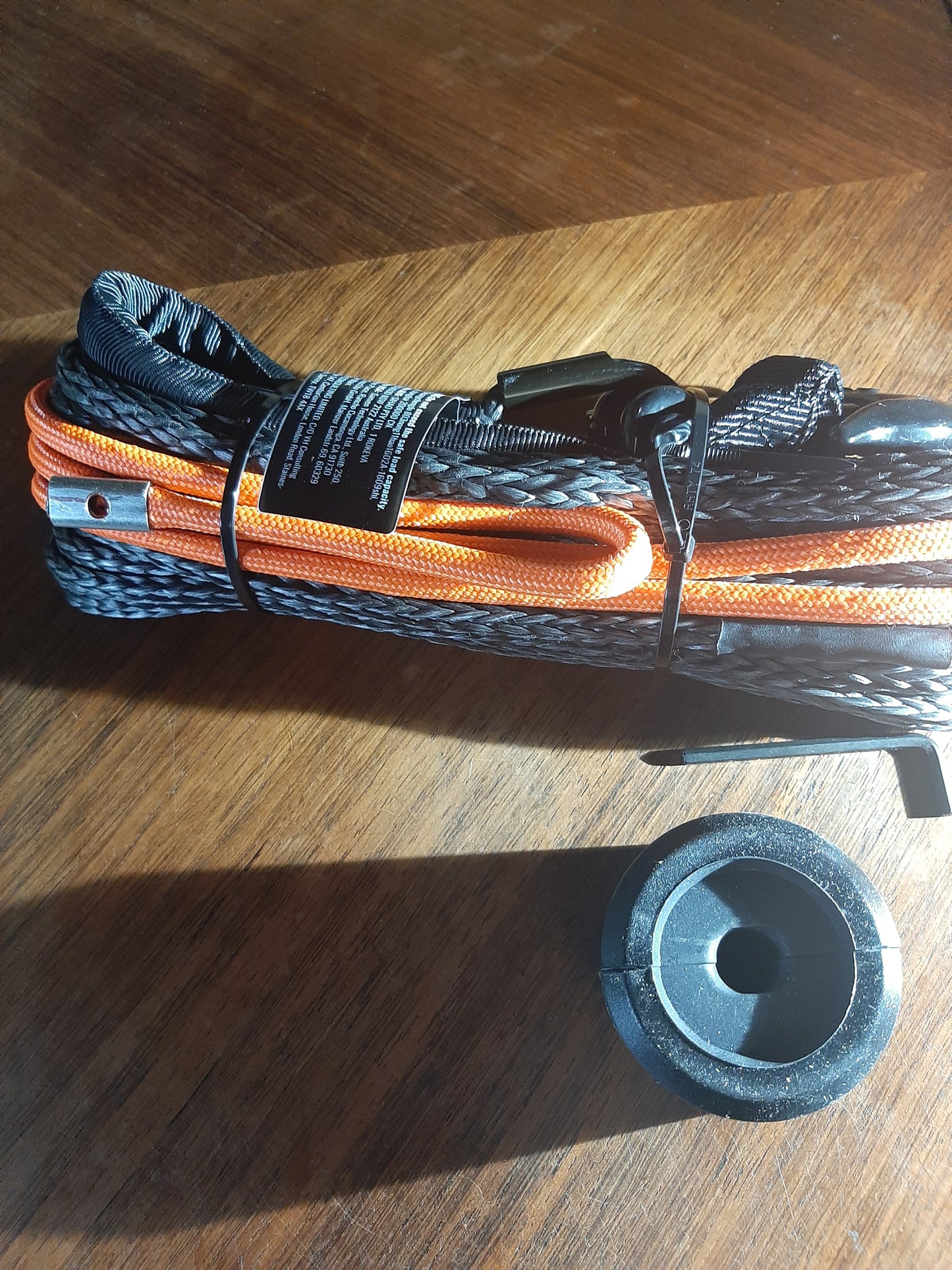 Corde synthétique pour treuil quad ou voiture jusqu'à 3500LBS