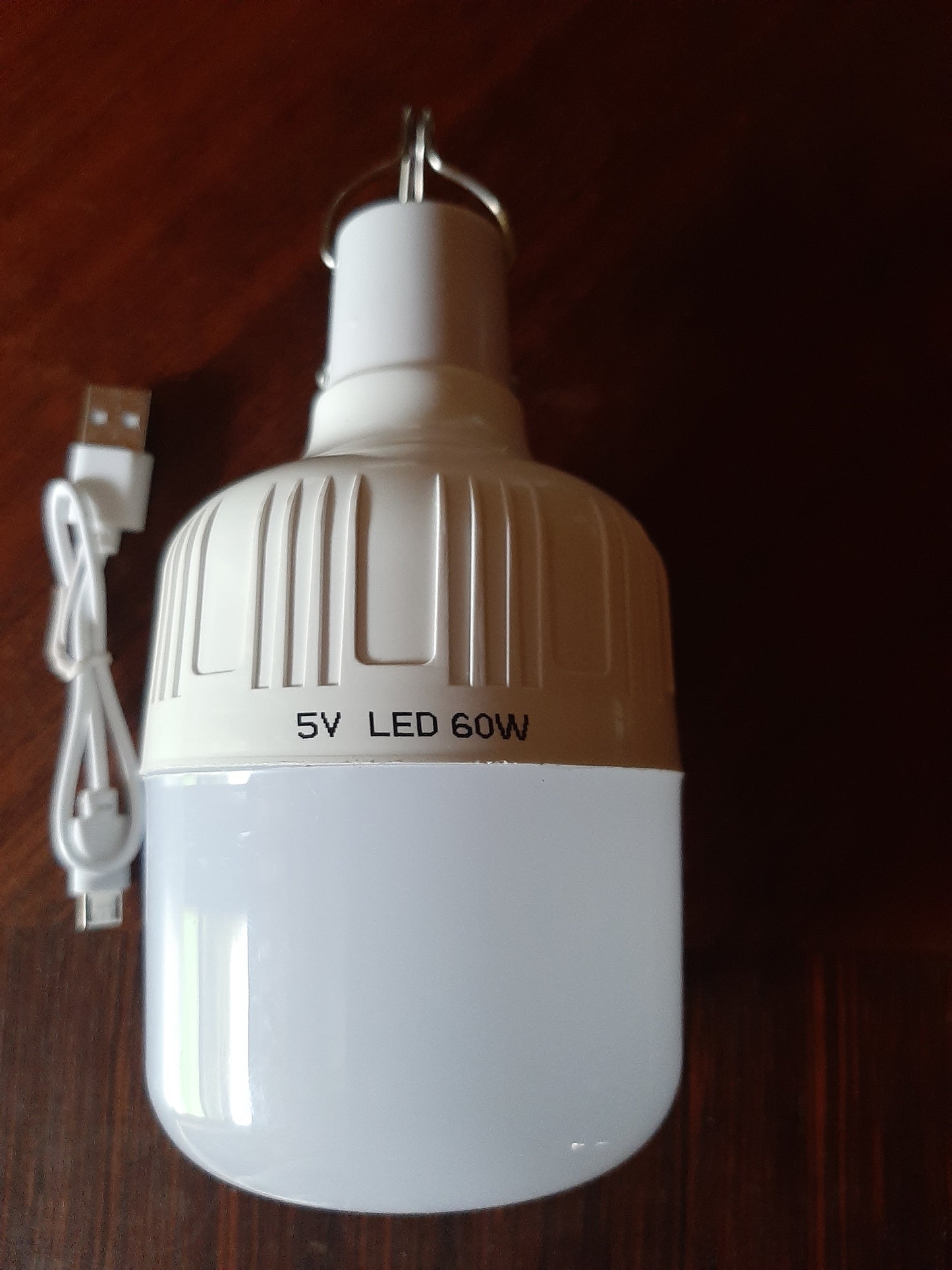 Lampe suspendue, ampoule led rechargeable