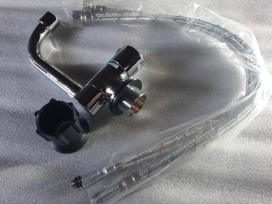 Robinet évier pliable et 360° Camping car fourgon