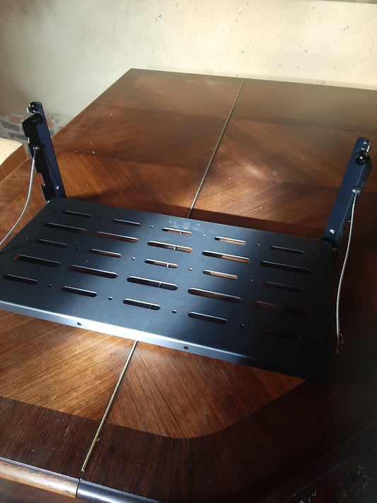 Tablette rabatable métallique jeep, Land Rover, Toyaota, fourgon, bateau...