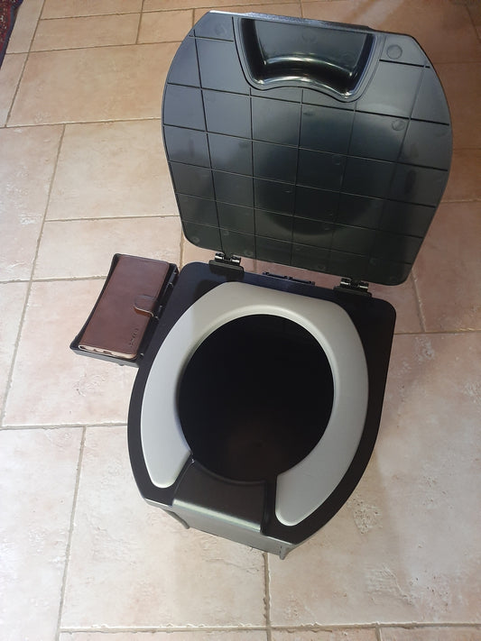 Toilettes pliantes à sac