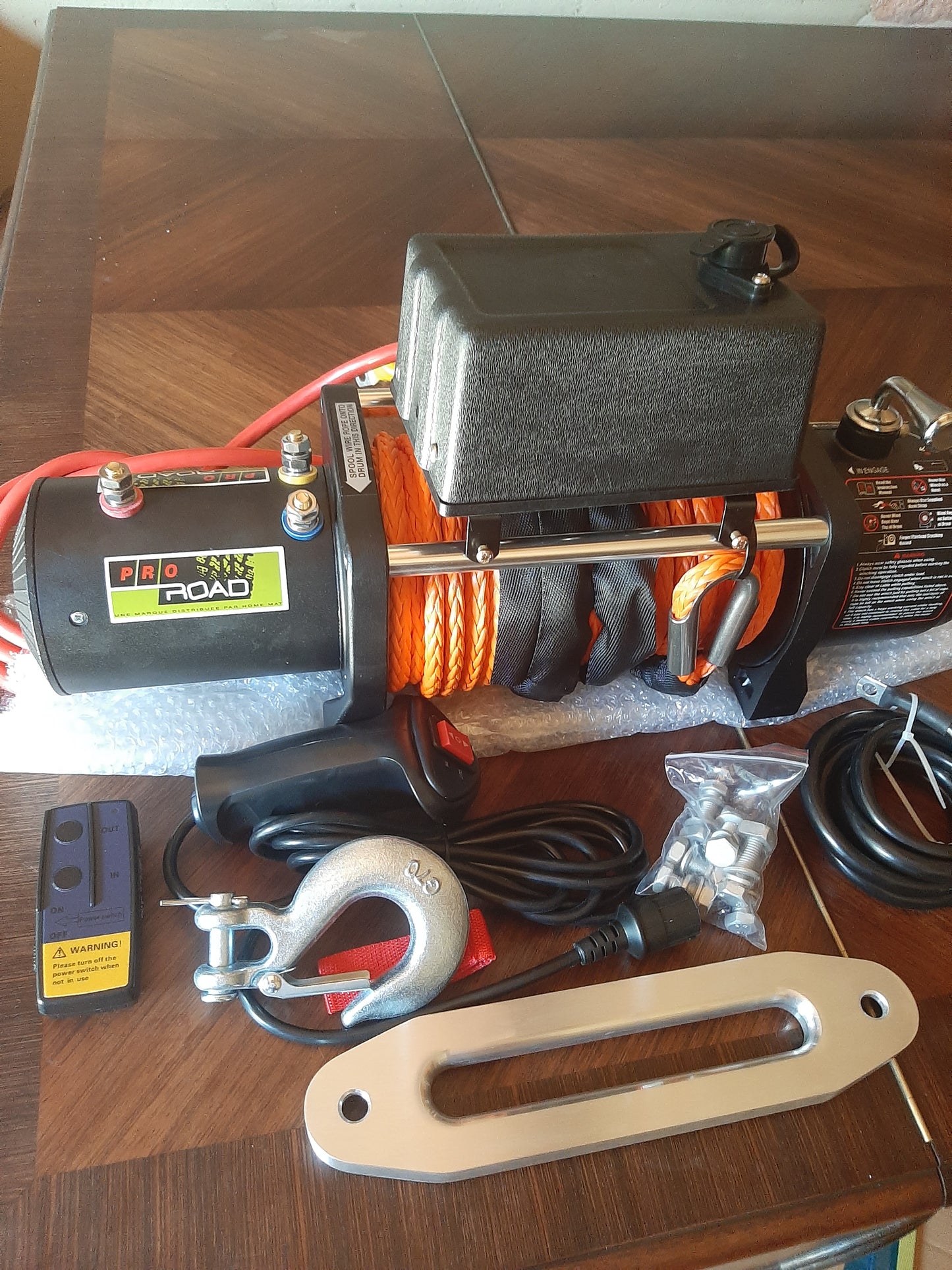 Treuil 12 v 6120kg 4x4 Fourgon