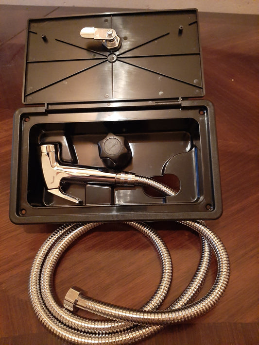 coffret douche c 1 robinet noir