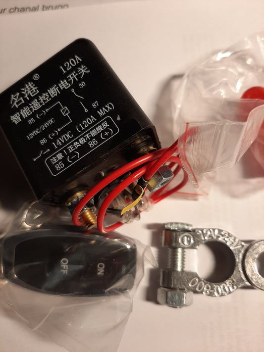 Coupleur séparateur relais avec Télécommande