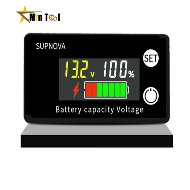 Voltmètre digital pour batterie
