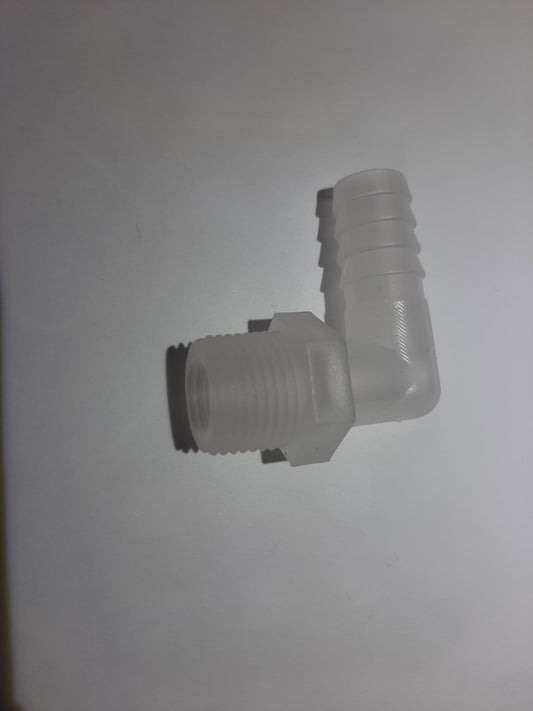 Embout coudé c évent 3/8 diam 11mm