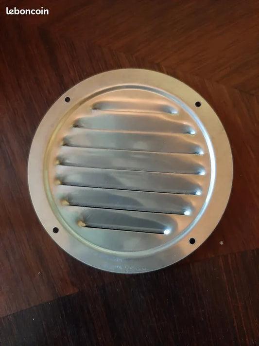 Grille ventilation ronde inox