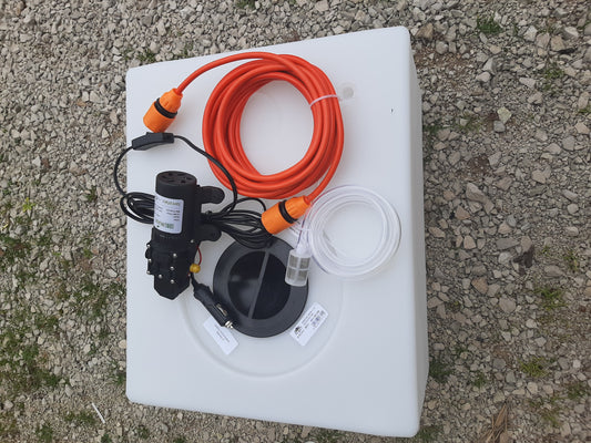 Ensemble réservoir 48 l et kit douche